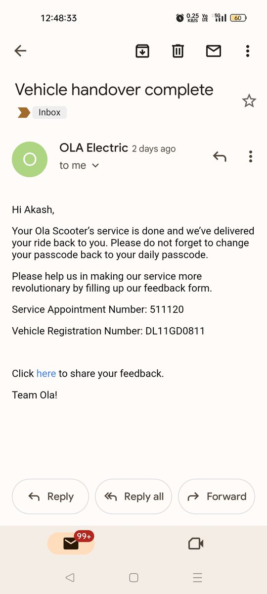 sky_star_dust's tweet photo. @OlaElectric they said my scooter was delivered 2 days back https://t.co/LlmcgBCcT7