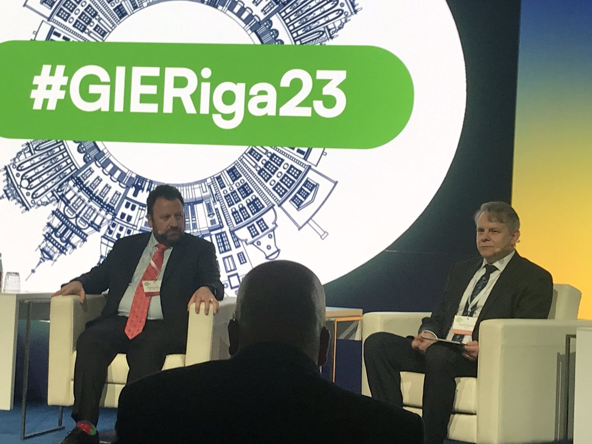 Padraig Fleming from @GasNetIrl setting out how the EU’s biomethane target of 35bcm can be met by 2030 #GIERiga23