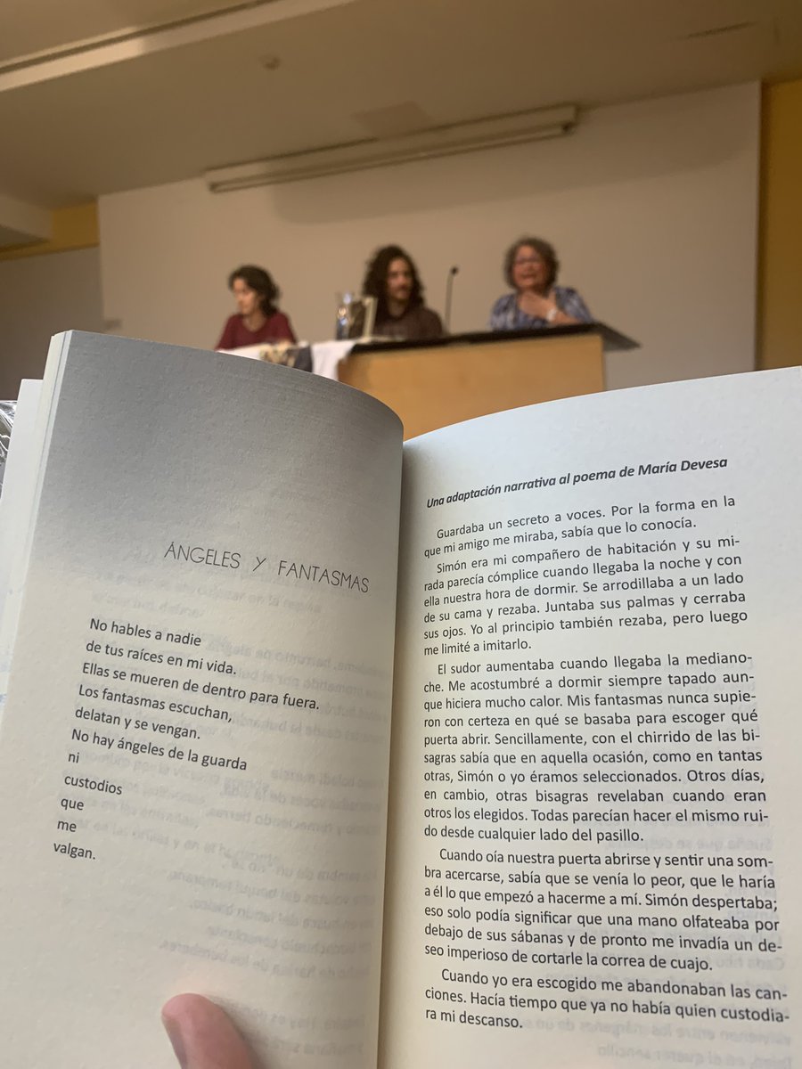 EibarLiburutegi's tweet photo. Atzo aurkeztu genuen "El espíritu de los pájaros", editado por @con_m_de_mujer Poemario de María Devesa con adaptaciones narrativas de Tania Durán https://t.co/axdu6aoN6H