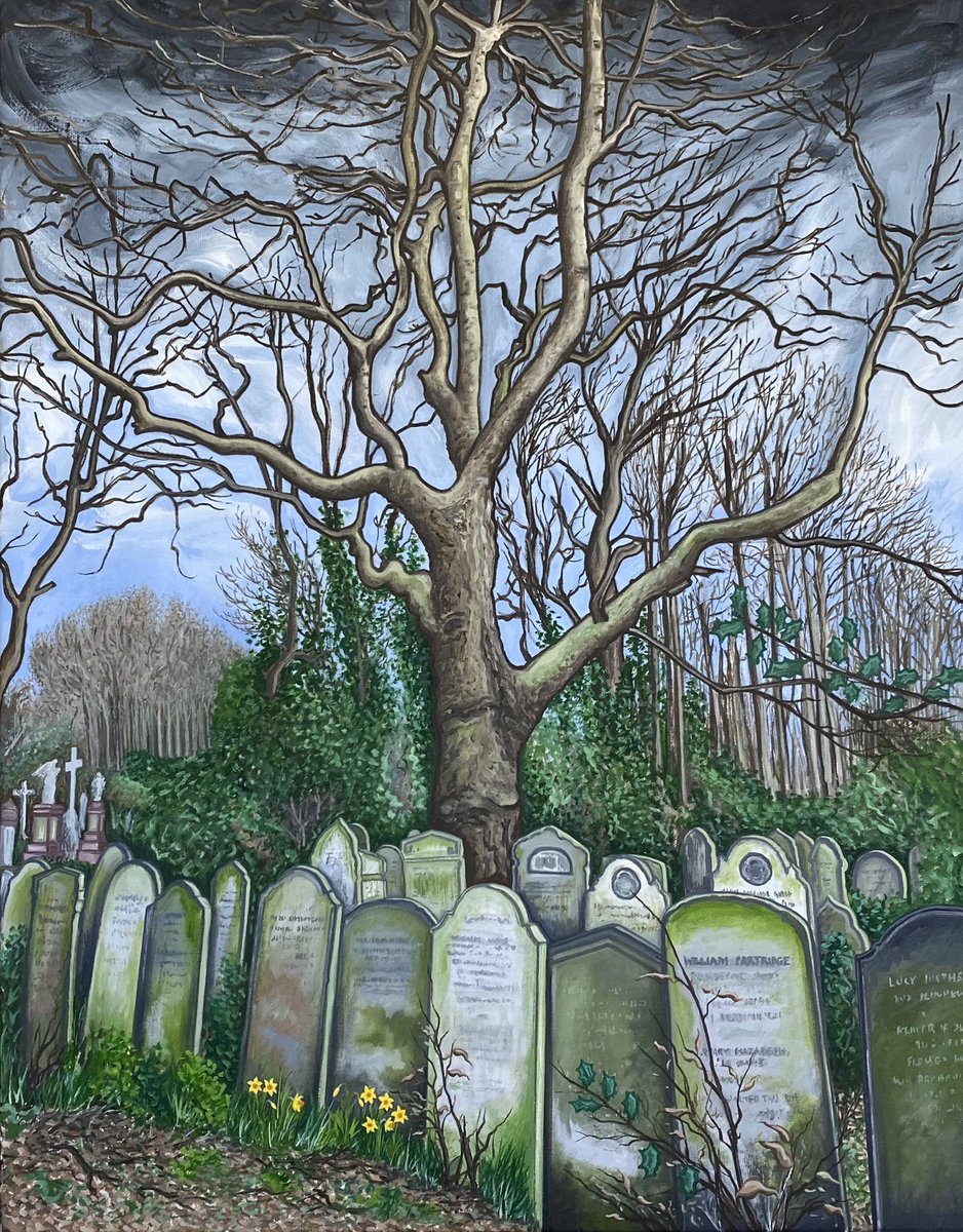 Tower Hamlets Cemetery Park, Mile End (2023) Oil on Canvas, 70 x 55cm

This work is available, please message for details.

#london #eastlondon #towerhamlets #towerhamletscemetery #towerhamletscemeterypark #mileend #bow #mileendcemetery