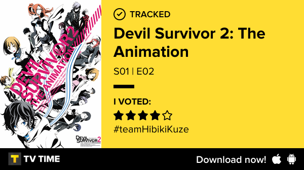 GeraldoBlue's tweet photo. Acabo de ver el episodio S01 | E02 de Devil Survivor 2: The Animation #devilsurvivor2theanimation https://t.co/ANwPBK1zmy #tvtime https://t.co/hpOGgLtZi3