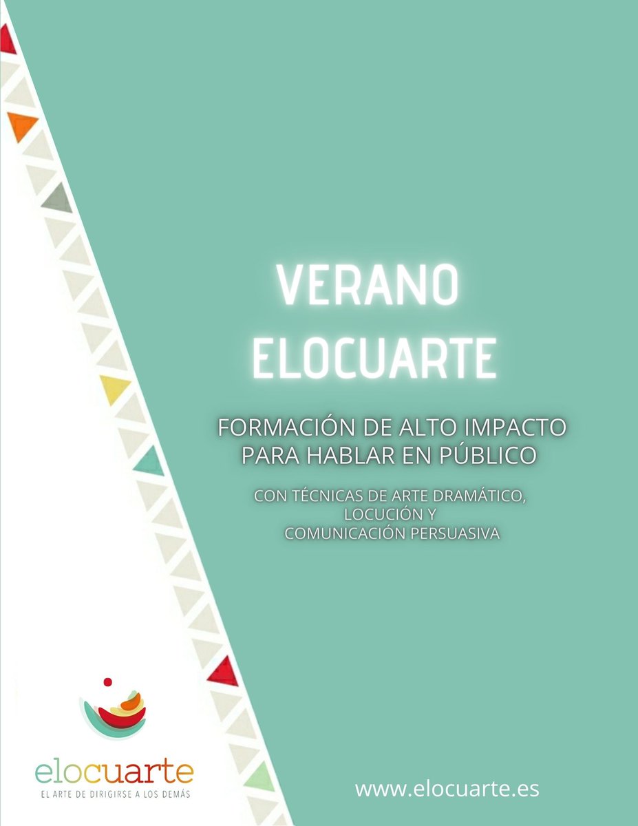 🔴 ¡Aprovecha este verano para dar un impulso a tus Habilidades Comunicativas!

👉Descarga aquí los programas formativos: mailchi.mp/f8ce323839a3/l…

#comunicación #hablarenpúblico #veranoelocuarte #verano #miedoescenico #conexion #persuasion