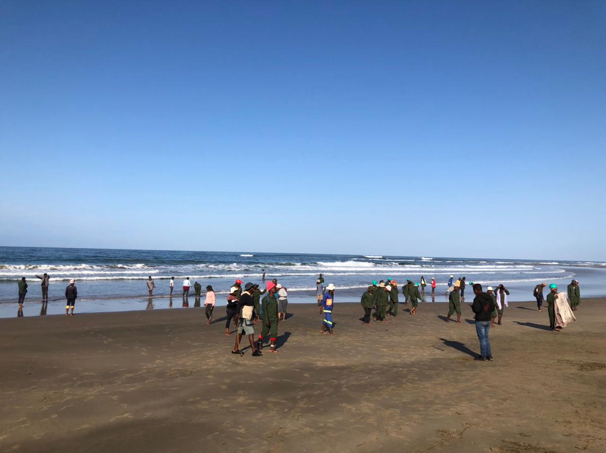 SAFCEI's tweet photo. In commemoration of World Environmental Month &amp; South African #YouthMonth, we feature one of our young faith leaders, Lindelani Mbulawa, who together with 60+ other young people participated in a beach clean up on the Wild Coast in the Eastern Cape on #WorldOceansDay
#Earthkeeper https://t.co/ju98LG4MQP