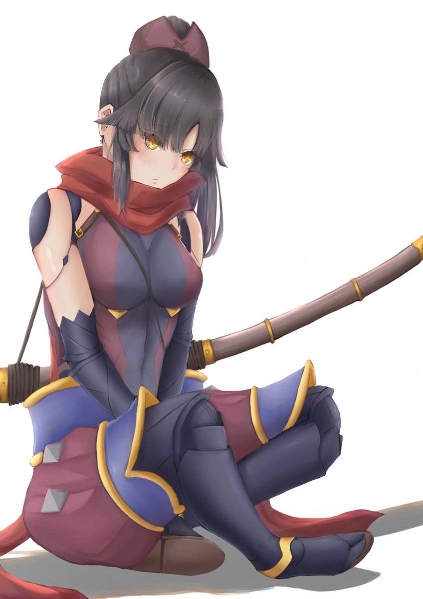 FGO 加藤段蔵 8th anniversary - リトスノのイラスト