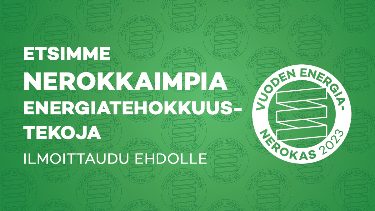 MotivaOy's tweet photo. Vuoden #Energianerokas etsii taas nerokkaita #energiatehokkuus tekoja! @Energiavirasto, @TEM_uutiset ja Motiva hakevat jo viidettä kertaa kaikenlaisia energiatekoja, jotka vievät eteenpäin tehokkaampaa energiankäyttöä. Ilmoita organisaatiosi teko mukaan viimeistään 30.9.2023: https://t.co/eGo16cR9nk