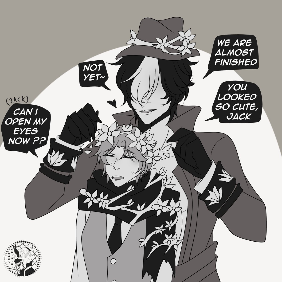 Manor AU. -Jack Day 3-
'Flower Crown' with Tuberose
#JackTheRipper #ripperjack #リパジャ #RipperJack