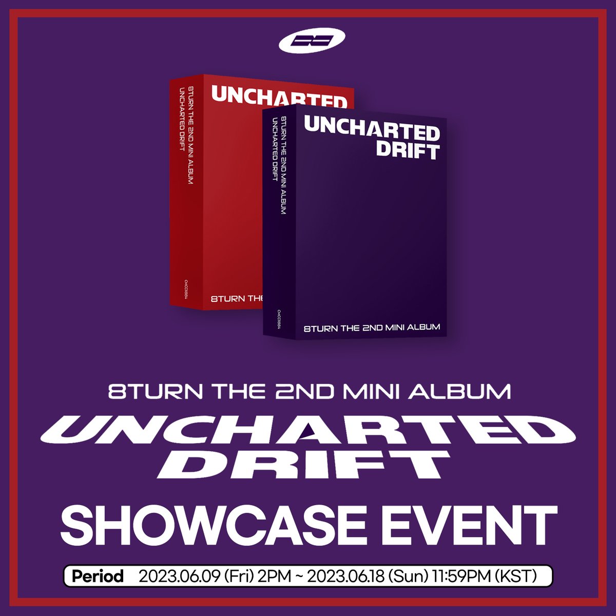 #에잇턴 #8TURN 2nd Mini Album【#UNCHARTED_DRIFT】 SHOWCASE EVENT
@8TURN_official

응모마감 5시간 전⏰
쇼케이스 보러갈 터닝~ 

🇰🇷 han.gl/iDClOq
🌍 han.gl/HXHvES
🇨🇳 han.gl/NHkNLK
🇯🇵 han.gl/VQTJzy

#언차티드_드리프트
#뮤직앤드라마 #MUSICNDRAMA