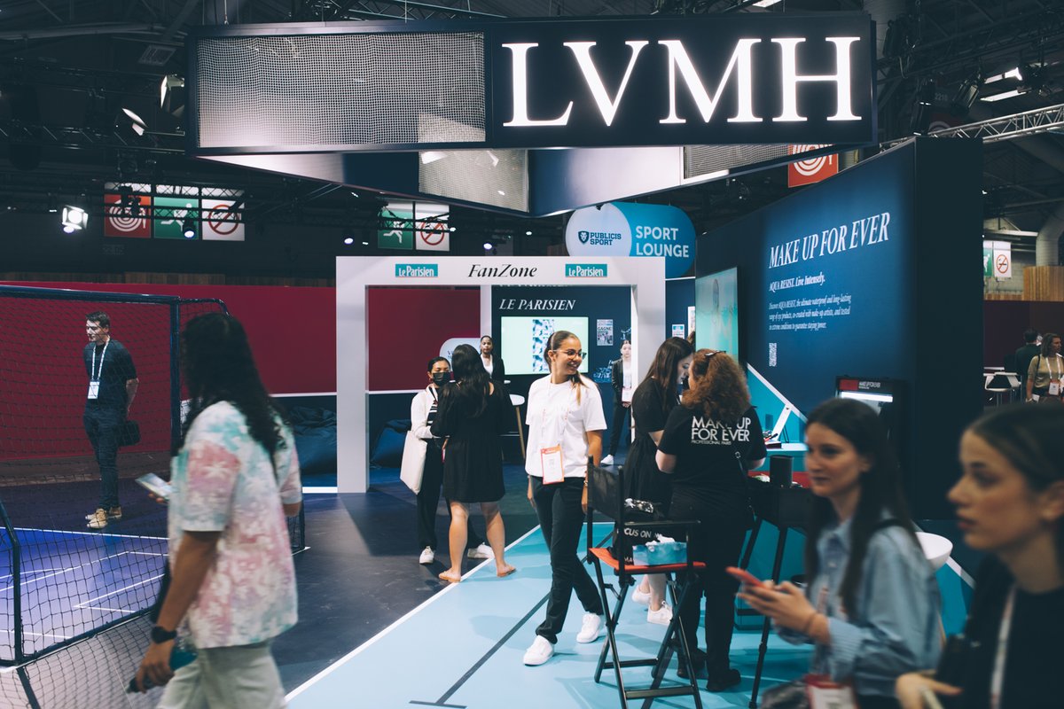 LVMH's tweet photo. And we’re back for the 3rd day of #VivaTech! Discover our innovations from Hall 2, dedicated to the Future of Sport.
#LVMH #LVMHInnovationAward #TechPartInOurFuture https://t.co/G5iV6gMJoC