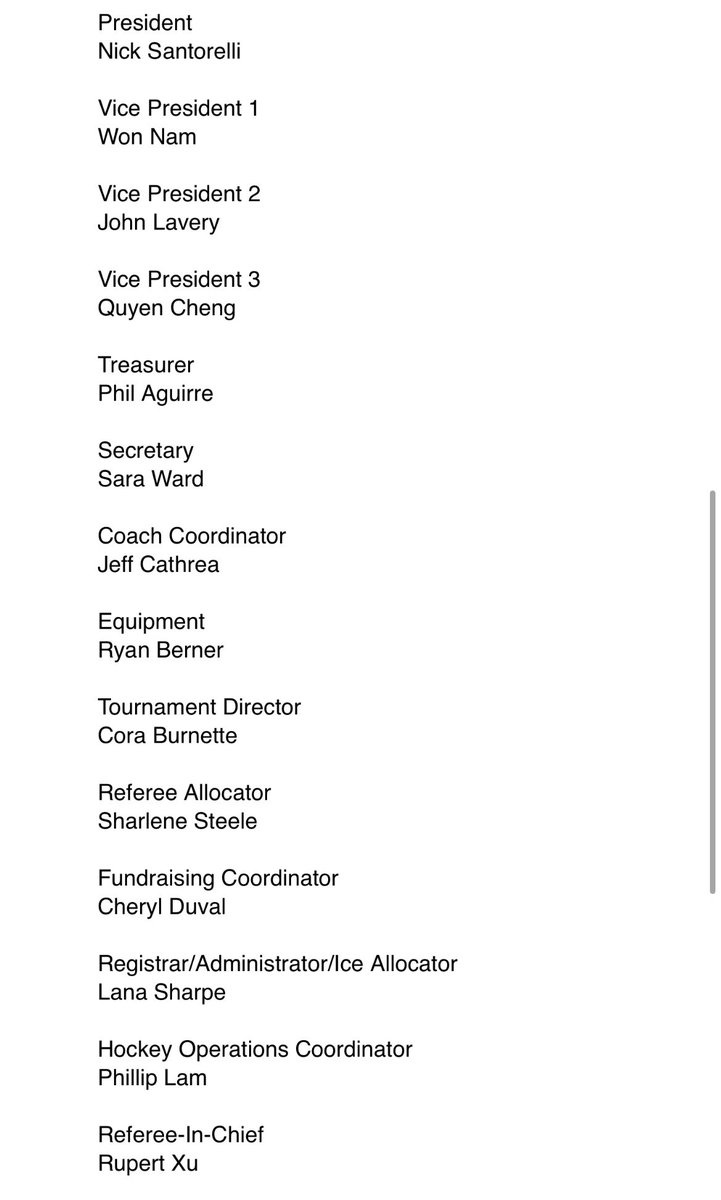 VanMinorHockey's tweet photo. VMHA is grateful to present our following board members & staff for the 2023-2024 season🏒👏.
Special thanks to the departing board members for all of your hard work. Welcome to the newly elected directors! Can't wait to start working on our next season! 🥳
#VMHA #vanminor https://t.co/Me4449TBPW