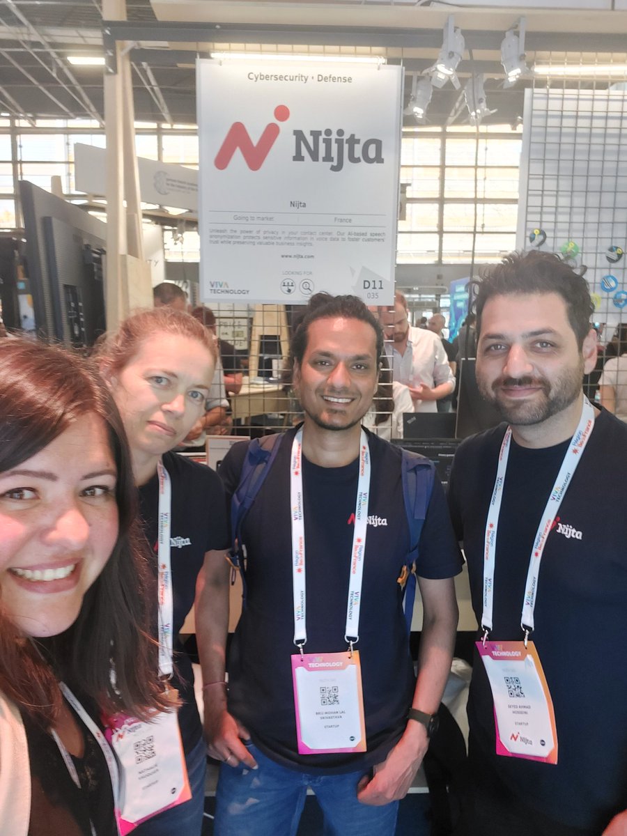Laurie Barbarin (@lauriebarbarin) on Twitter photo Go Go Go <a href="/NijtaAI/">Nijta</a> ! 🔥
Truly happy to see the #deeptech #startup Nijta from <a href="/Inria/">Inria</a> <a href="/Inria_Lille/">Centre Inria de l'Université de Lille</a> grow up and present their innovation at <a href="/VivaTech/">Viva Technology</a>
Can't wait to see the next steps of your development #StayTuned ! Congrats guys
Keep the name of this startup in mind : <a href="/NijtaAI/">Nijta</a> 🫶 Go Go Go <a href="/NijtaAI/">Nijta</a> ! 🔥
Truly happy to see the #deeptech #startup Nijta from <a href="/Inria/">Inria</a> <a href="/Inria_Lille/">Centre Inria de l'Université de Lille</a> grow up and present their innovation at <a href="/VivaTech/">Viva Technology</a>
Can't wait to see the next steps of your development #StayTuned ! Congrats guys
Keep the name of this startup in mind : <a href="/NijtaAI/">Nijta</a> 🫶