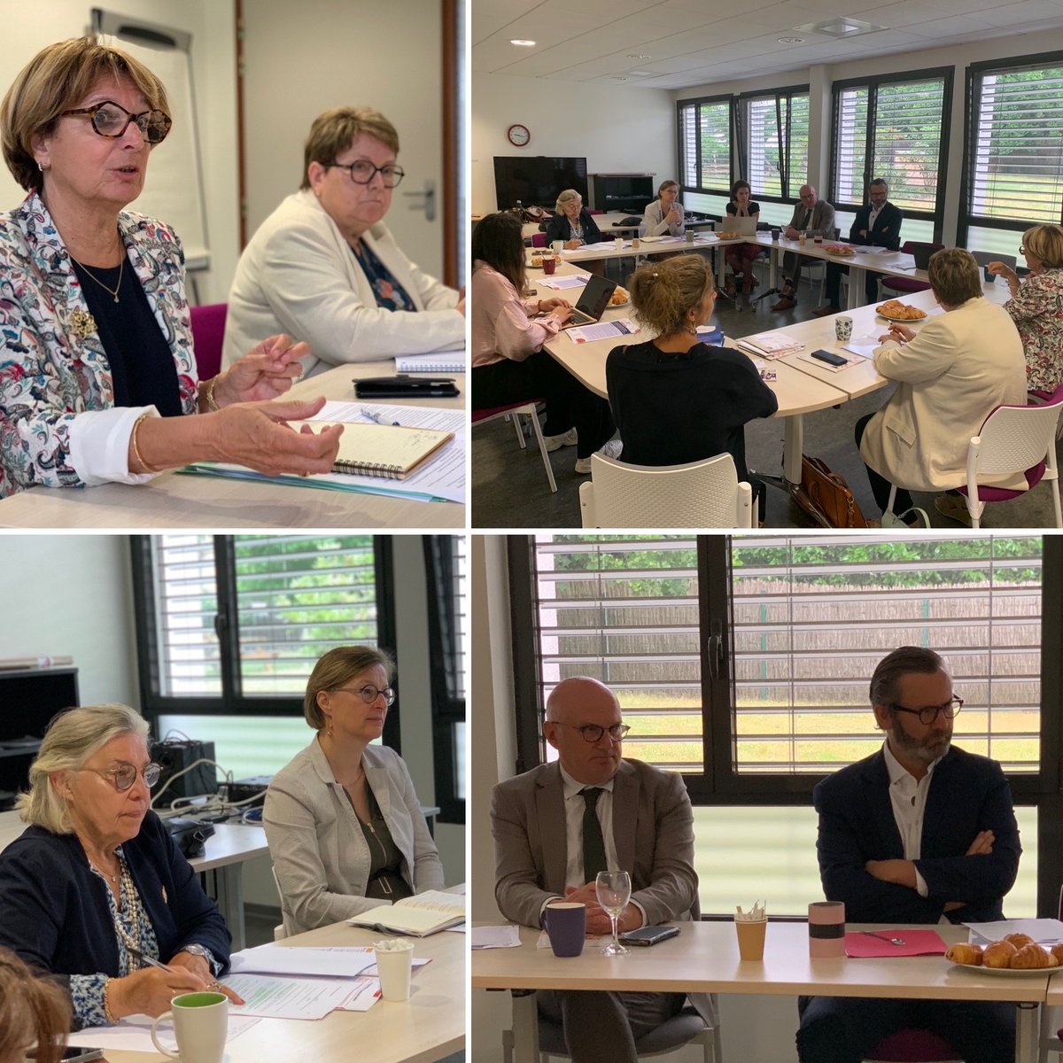 unaf_fr's tweet photo. A Angers, rencontre avec les parlementaires du @Maine_et_Loire avant l’AG de l’Unaf. 
Echanges sur la #politiquefamiliale, Service public de la Petite Enfance et PPL #BienVieillir.
@F_Gernigon @stelladupont #NicoleDupreChirat @phbolo @Vidal7602 @EmmanuelCapus @AnneLaureBlin https://t.co/UCQ3ZJL8W7