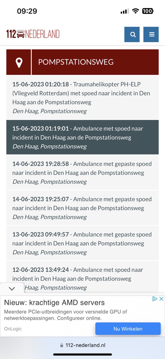 huig_plug's tweet photo. Goedemorgen @DJI_detentie, in de nacht van 14 op 15 juni vloog er om 01.20 uur een traumahelikopter naar het Scheveningse gevangeniscomplex. Vlak daarvoor reed er een ambulance naar Pompstationsweg 32. Wat is er precies gebeurd? Jullie woordvoerder Sabrina wil niets zeggen… https://t.co/TDkNXvxw7b