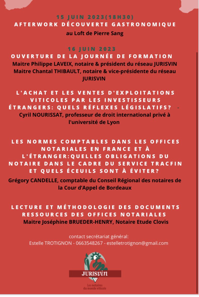 jurisvin's tweet image. Jour-J de la #formation annuelle à #INFN dédiée aux #notaires, #collaborateurs, #comptables @jurisvin portant sur le #droit #international. @CRIDON_LYON @Notaires_CSN @VillageNotaires