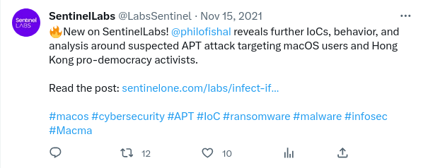 MalwareHunterTeam tweet media