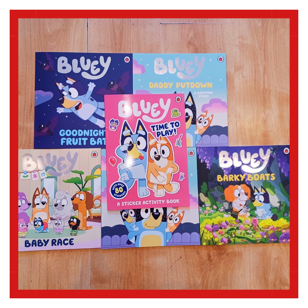 We're making sure to keep stock of #Bluey picture books to keep the little ones occupied this summer!

#indiebookshop #bookstore #PictureBooks