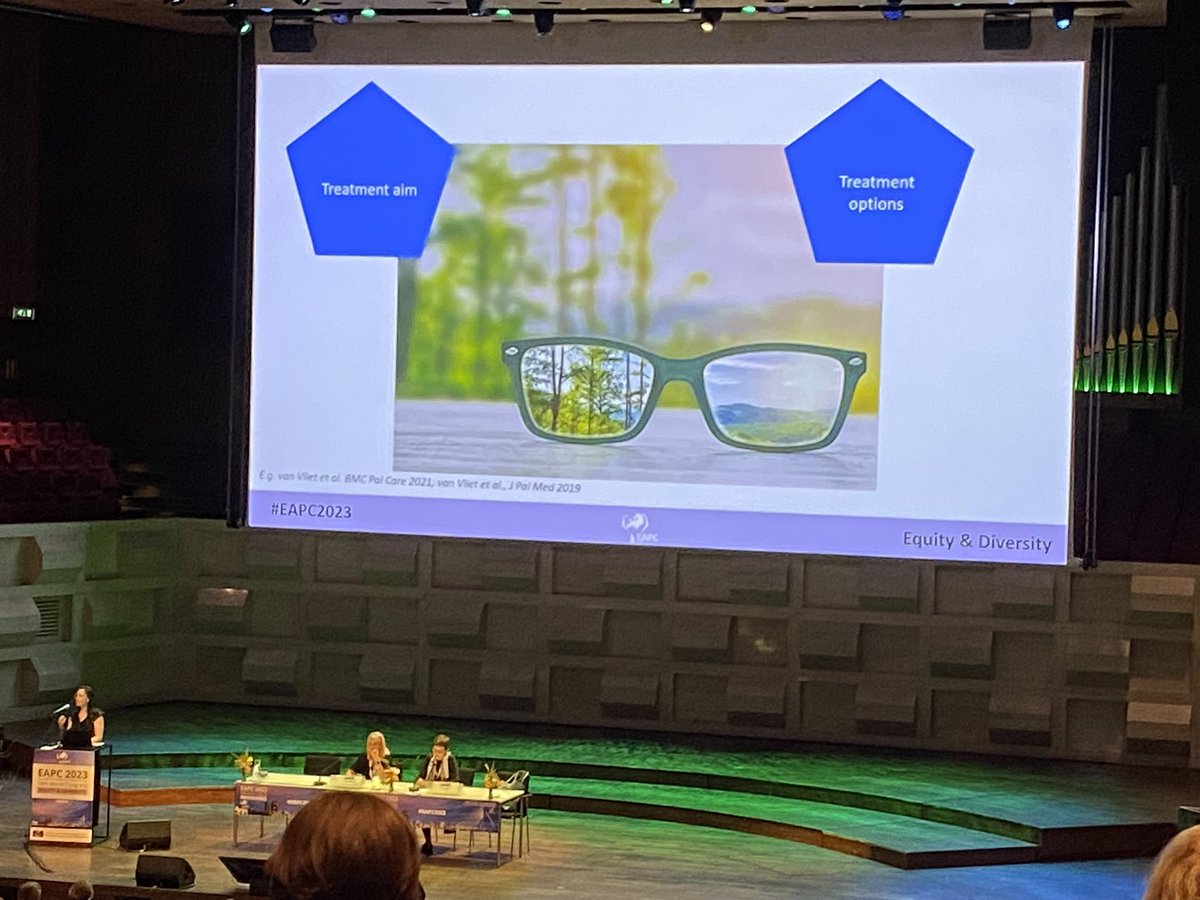 Plenary session: how communication heals and harm in serious illness.

Interesting presentation!

<a href="/EAPCvzw/">EAPC VZW</a> 
#EAPC2023