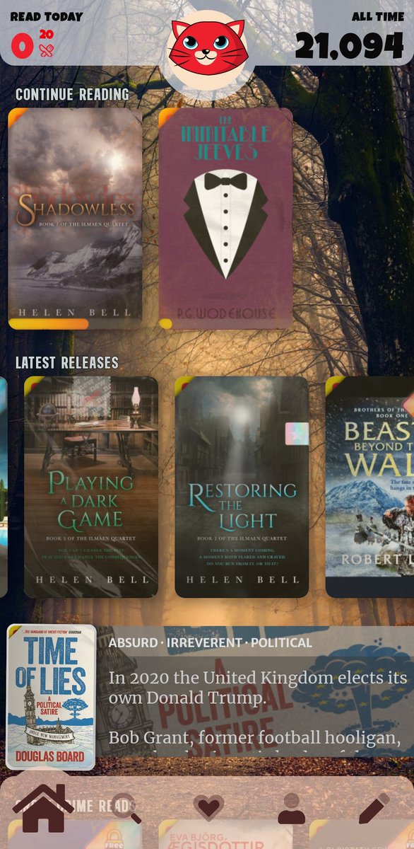 Happy RedCards release day to Restoring the Light + Playing a Dark Game! Binge read the series so far - for those who love:
#fantasy #romance #YA #witches #adarkpast #unrequitedlove #revenge
Download the RedCards app on your phone - it's free!
#BookTwitter #books #DiscoverReading