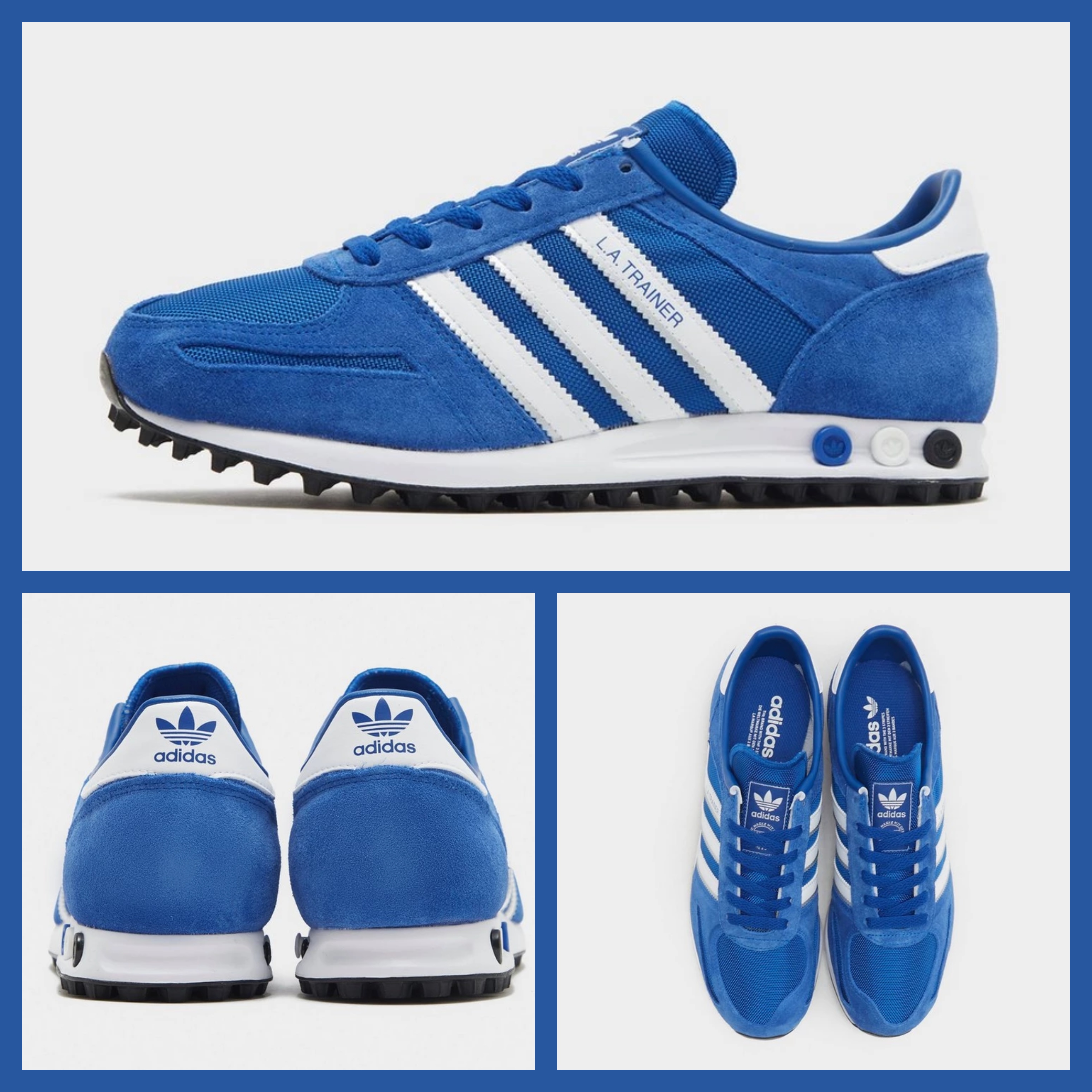 Adidas originals la trainer blue outlet