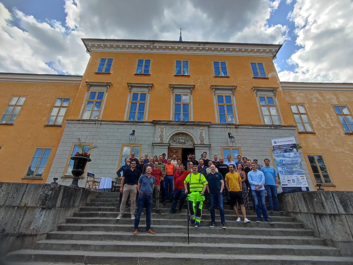 A week quickly passes when you have such intense and productive meetings. A big Thank You to all participants for the input and to our hosts Boliden and <a href="/epirocgroup/">Epiroc</a> .