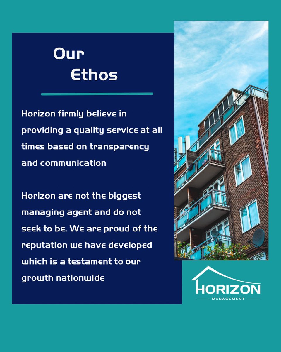 𝐎𝐮𝐫 𝐄𝐭𝐡𝐨𝐬 

✨𝗣𝗥𝗢𝗨𝗗 𝗧𝗢 𝗕𝗘 𝗗𝗜𝗙𝗙𝗘𝗥𝗘𝗡𝗧✨

#blockmanagement #lettings #landlords #propertymanagement #yorkshireproperty #sheffield #horizonmanagement #yorkshire #blockliving #choosehorizon #sheffieldbusiness #thehorizongroup #propertyowner #blockmaintenance