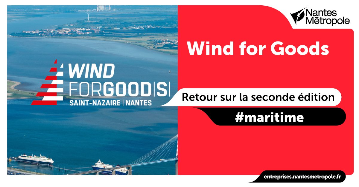 NantesMetroEntp's tweet photo. #WindforGoods ⛵ : la seconde édition tient ses promesses
#maritime #vent
@investnantesSN @NantesMetropole @VilleStNazaire @LiseDetrimont
🧑🏿🤝🧑🏼900 participants et 50 exposants
🌬️Un écosystème local moteur
📣Un appel à consolider la filière
https://t.co/69HermkTLO https://t.co/akL50Mit47