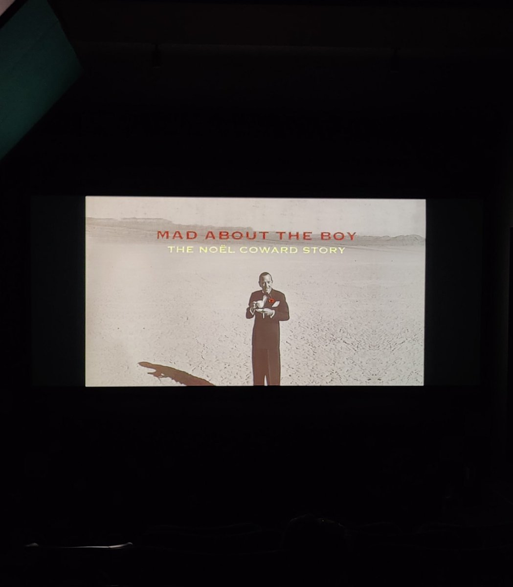 agibob's tweet photo. Go see this at your local #indie #cinema! Such a gem! ❤️
#noelcoward #madabouttheboy https://t.co/76UUooXook