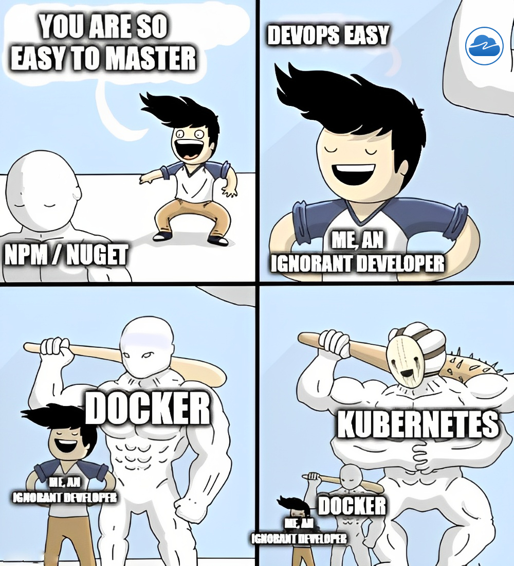 cloudzenix's tweet image. Who's up for some Friday fun in the DevOps world? 🚀🖥️ Let's celebrate the end of the week with a dose of humor!
#FridayFun #DevOpsHumor #TeamSpirit #DevOpsMeme #DevOpsLife #CodingHumor #Teamwork #DevOpsCommunity #DevOps #DevOpsTools #Memes #FunnyMemes #Kubernetes #Docker
