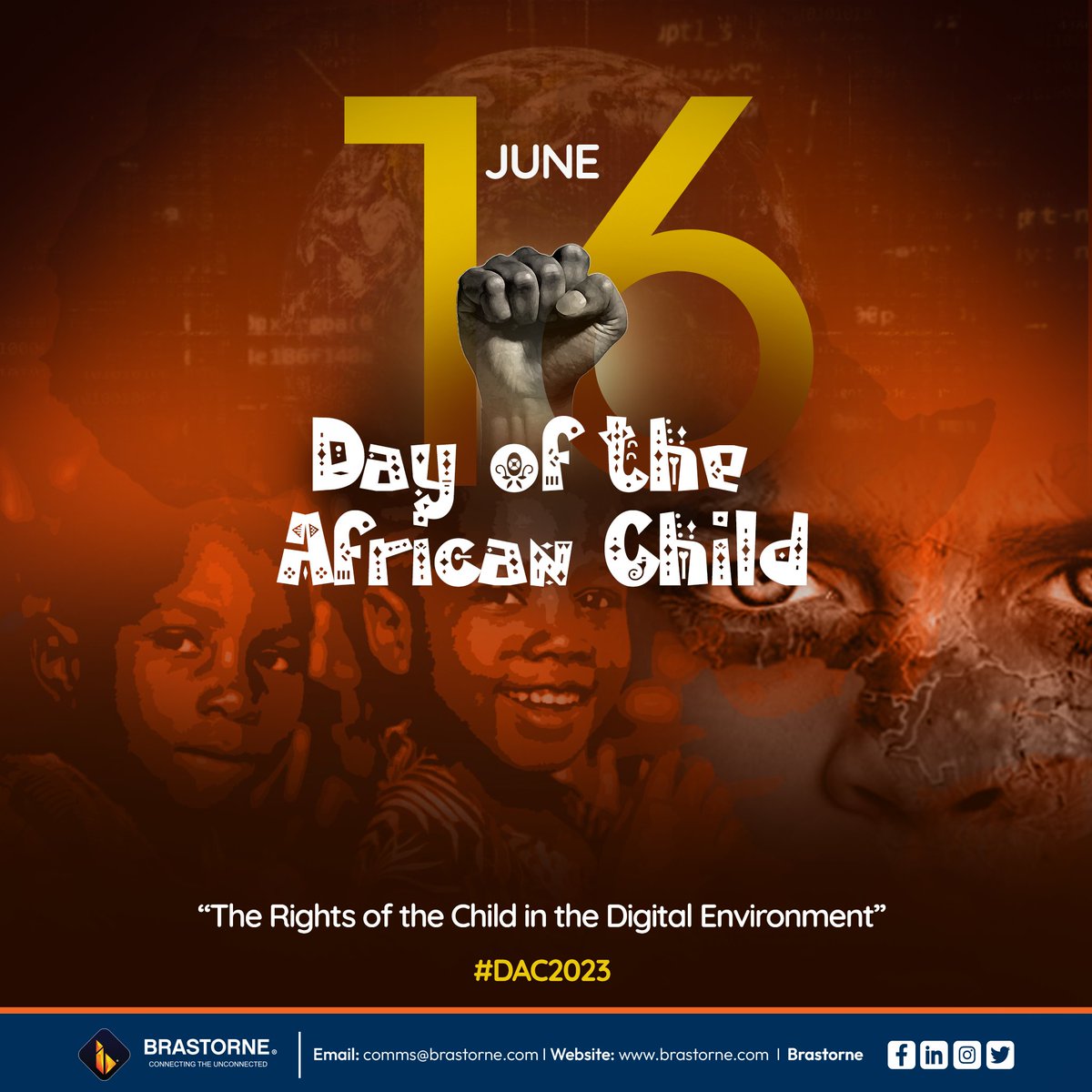 Commemorating the courage of the past and celebrating the potential of the future today! We stand united for the rights and dreams of African children. Happy Day of the African Child! 🌍👧🏾👦🏿 #AfricanChildDay #EmpowerTheFuture