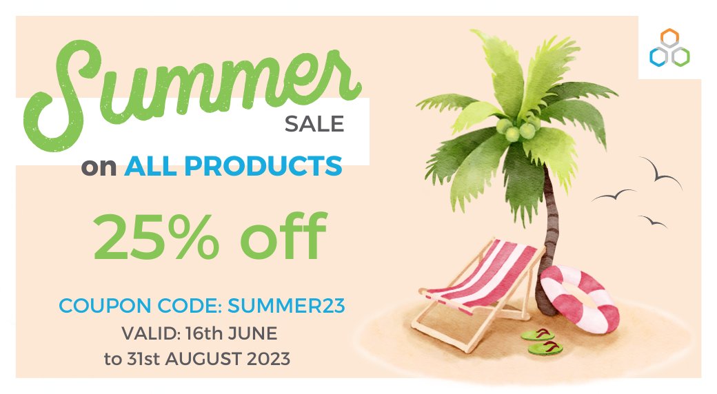 Start your summer with Dj-extensions! 🌴⛱️

☀️ For all products
☀️ 25% off
☀️ Coupon code: SUMMER23
☀️ Valid: 16th JUNE to 31st AUGUST 2023

Buy now 👉 dj-extensions.com/products

#djextensions #summersale #sale #webdevelopment #webdesign #joomla