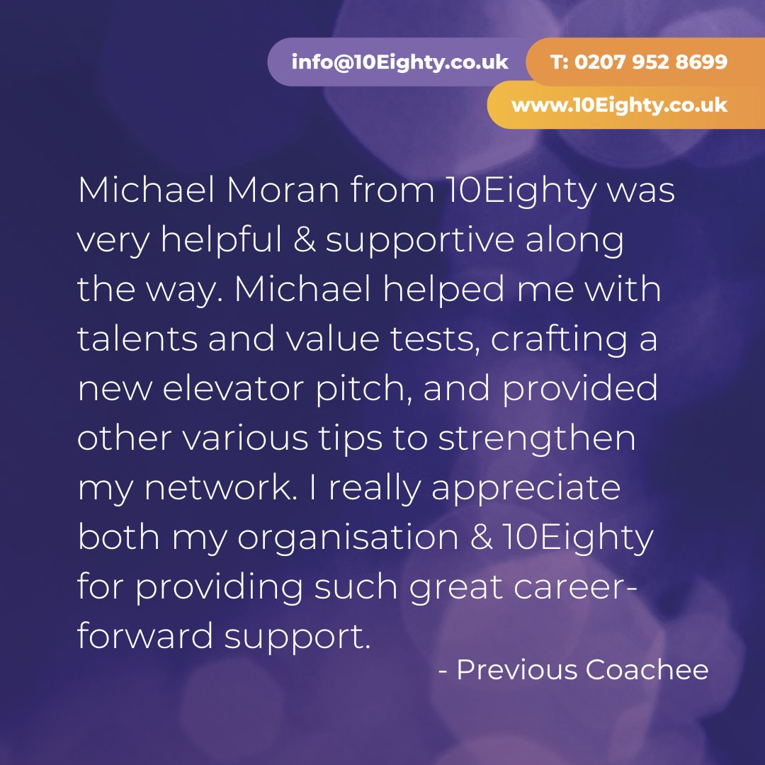 We really love receiving feedback from our clients, especially when we hear positive stories of clients finding new roles with our help!
.
#careertransition 
#outplacement 
#careers 
#careercoach 
#newjob 
#jobsearch