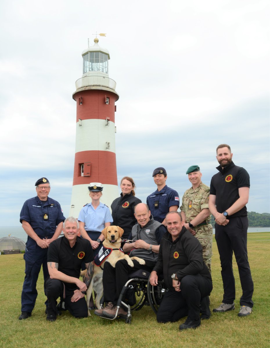 Look out for the Hound for Heroes who will be at the Royal Navy village, during Plymouth Armed Forces Day on 24 June on Plymouth Hoe. Learn about the incredible work they do. #PlymouthArmedForcesDay #Veterans