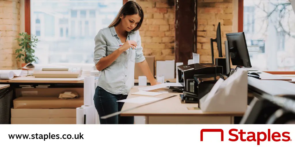 StaplesUK's tweet image. With so many different types and styles of printers available, it can be difficult to choose the right one. 
Discover our Buyer's Guide to printers 👉 buff.ly/422GIgU 
-
#StaplesUK #Printers #BuyingGuide #ShopPrinters