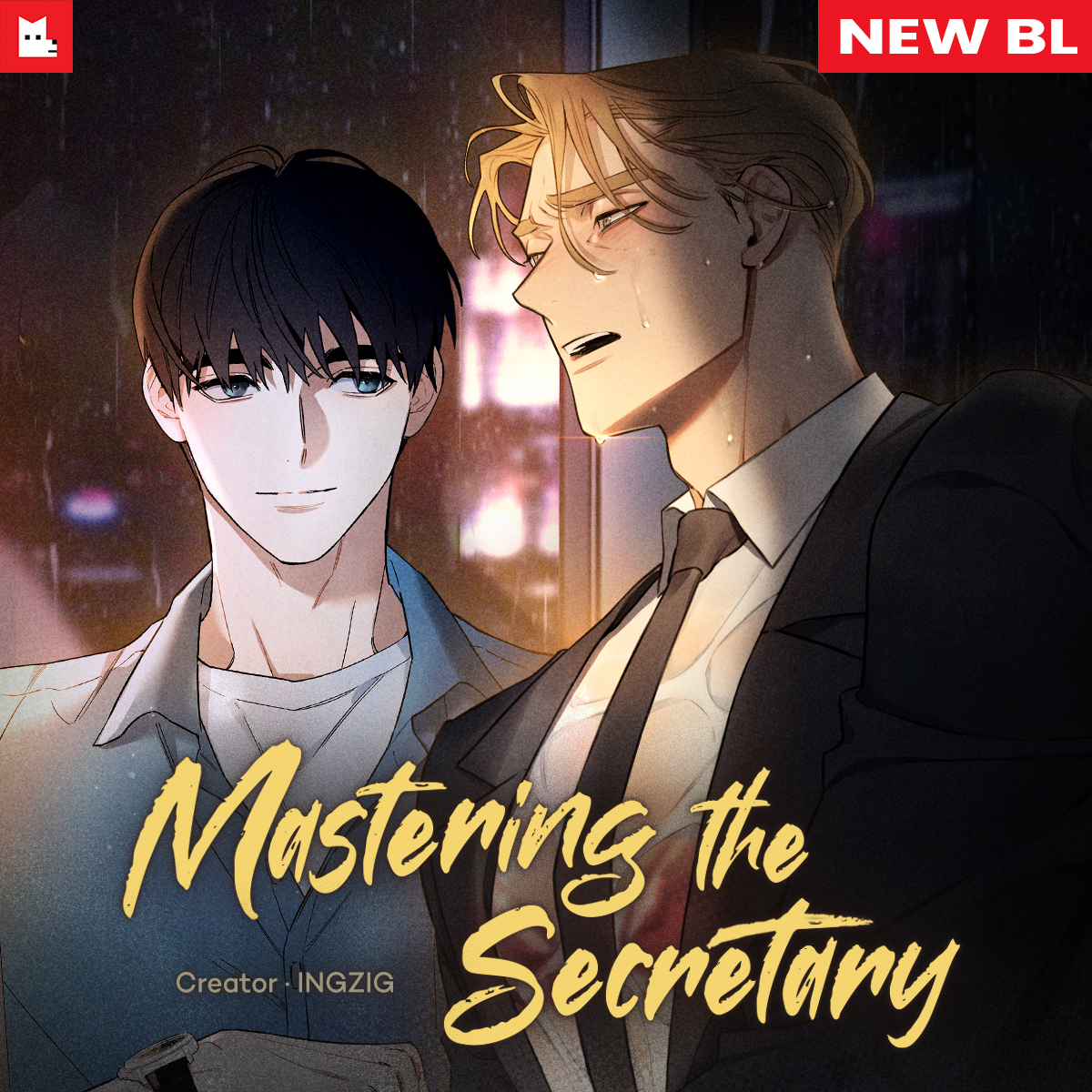 🤵‍♂️𝗡𝗘𝗪 𝗕𝗟🤵‍♂️ Secretary Han is in for an unexpected surprise 😮 from his young master! ⁠
⁠
🖤𝙍𝙚𝙖𝙙 𝙉𝙤𝙬!➡️bit.ly/tw_mastering🔗⁠
⁠
#MasteringtheSecretary #shortstories #lezhincomics #blcomics #BoysLove