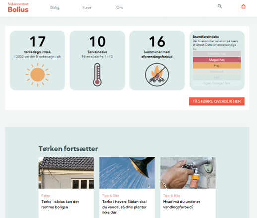 Tørke 17 dage i streg! 🥵 Vi holder tæt øje med udviklingen hos Videncentret Bolius og har udgivet data i top af vores site med daglig opdatering om afbrændingsforbud, tørkeindeks og brandfare. #data #tørke #brandfare #dkmedier #Sommer bolius.dk