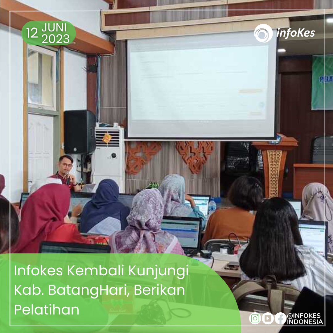 infokes_id's tweet photo. Tim Business Development Infokes kembali mengunjungi pulau Sumatera dalam agenda diskusi dan pelatihan aplikasi ePuskesmas di Kabupaten Batang Hari. https://t.co/NxkfHD0dMu