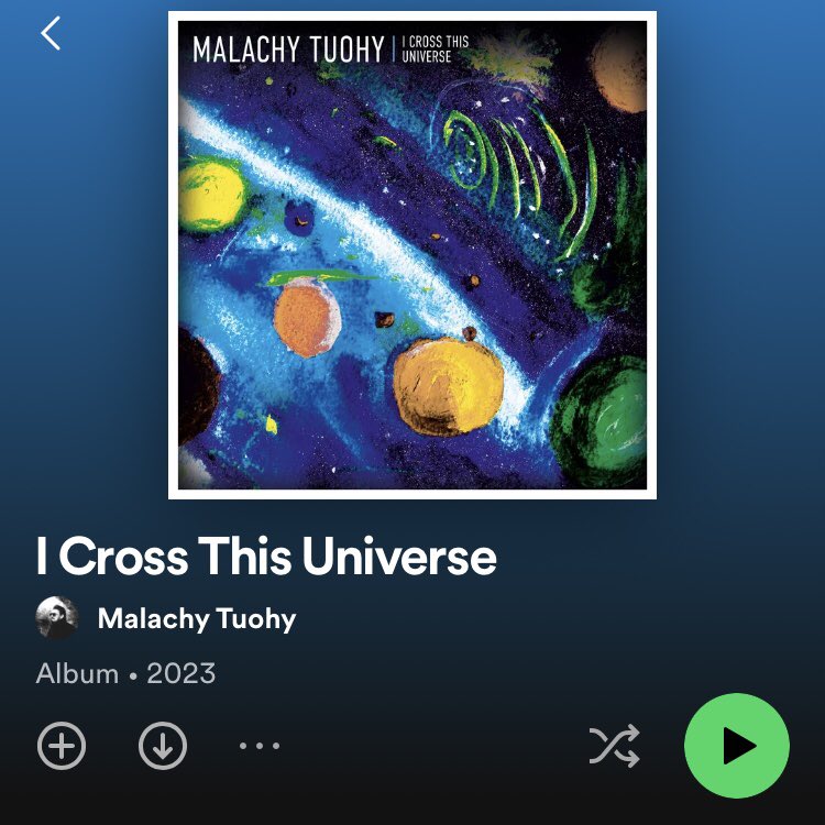 Out today! Malachy Tuohy of @riptidemovement releases album ‘I Cross This Universe’. Listen to it wherever you get your music. @riptidemovement play Macroom Music Fest Saturday June 24th!