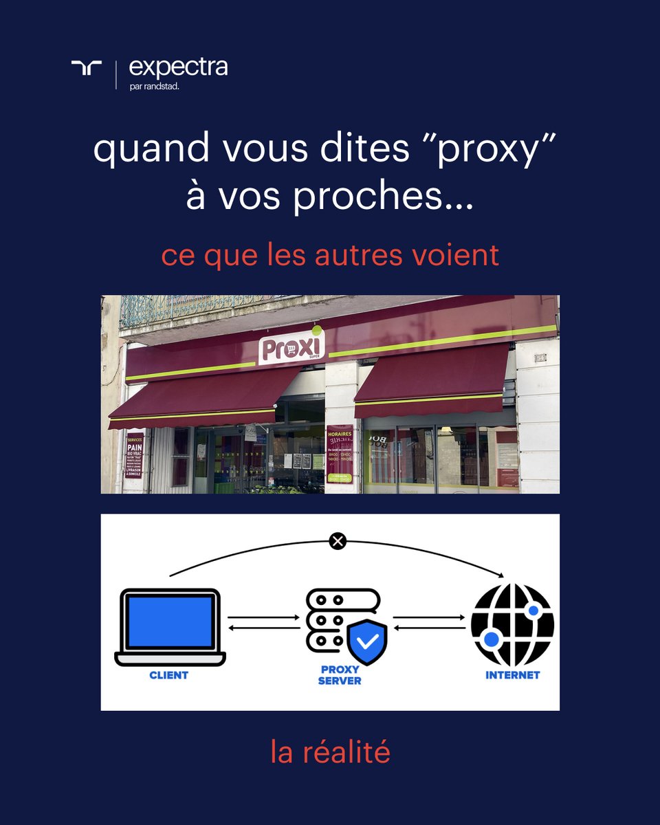 expectra_emploi's tweet photo. Les ingénieurs réseaux se sentent parfois incompris par leurs proches lorsqu’ils emploient leur langage professionnel🗣️. Heureusement, ce n'est pas le cas avec nous. 🕺

#proxy #ingénieur #informatique https://t.co/MNbCzLo7va