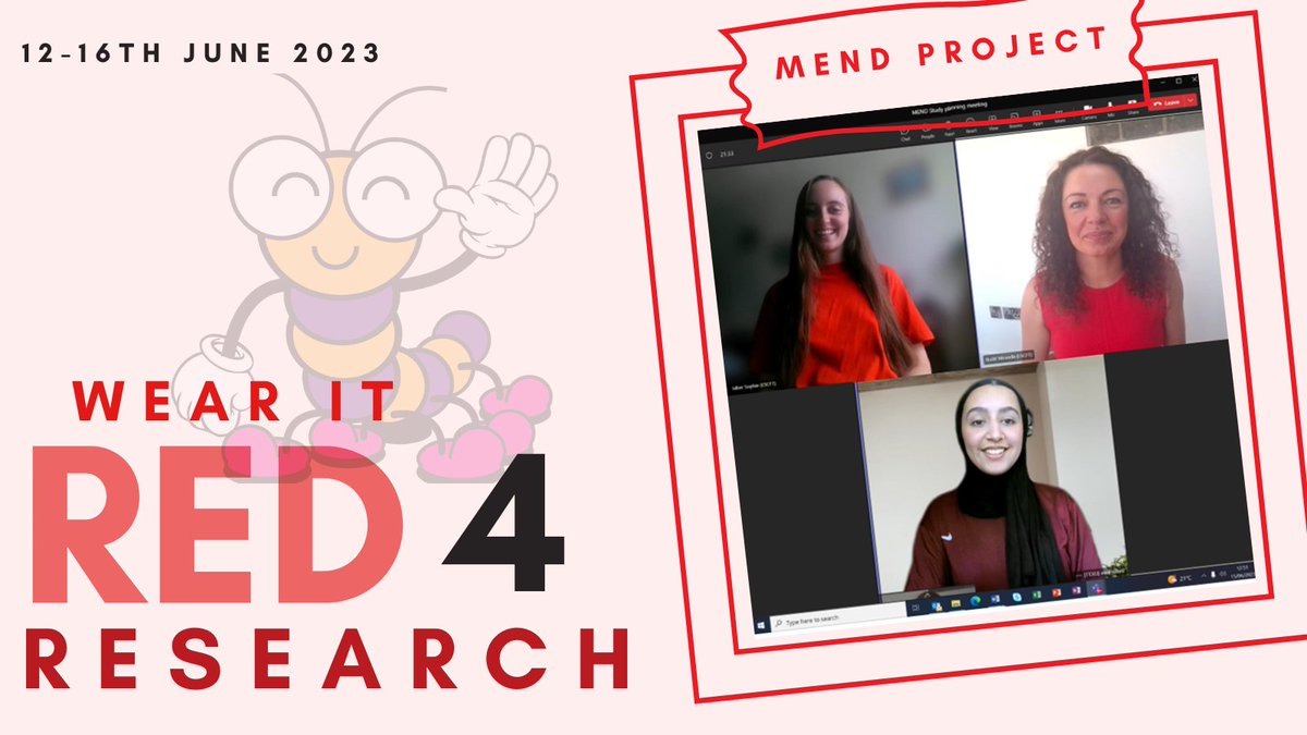 MEND_Study's tweet photo. #Red4Research #MENDstudy Research ensures we deliver the best standard of care & helps services to innovate & understand impact.
@LSCFTResearch @F_lunat thanks for your support! @NIHRCRN_nwcoast @NIHRresearch @Wearelscft @miranda_budd @GitaBhutani @chauhan_nhs @KathrynJGardner https://t.co/X3iezxpapJ