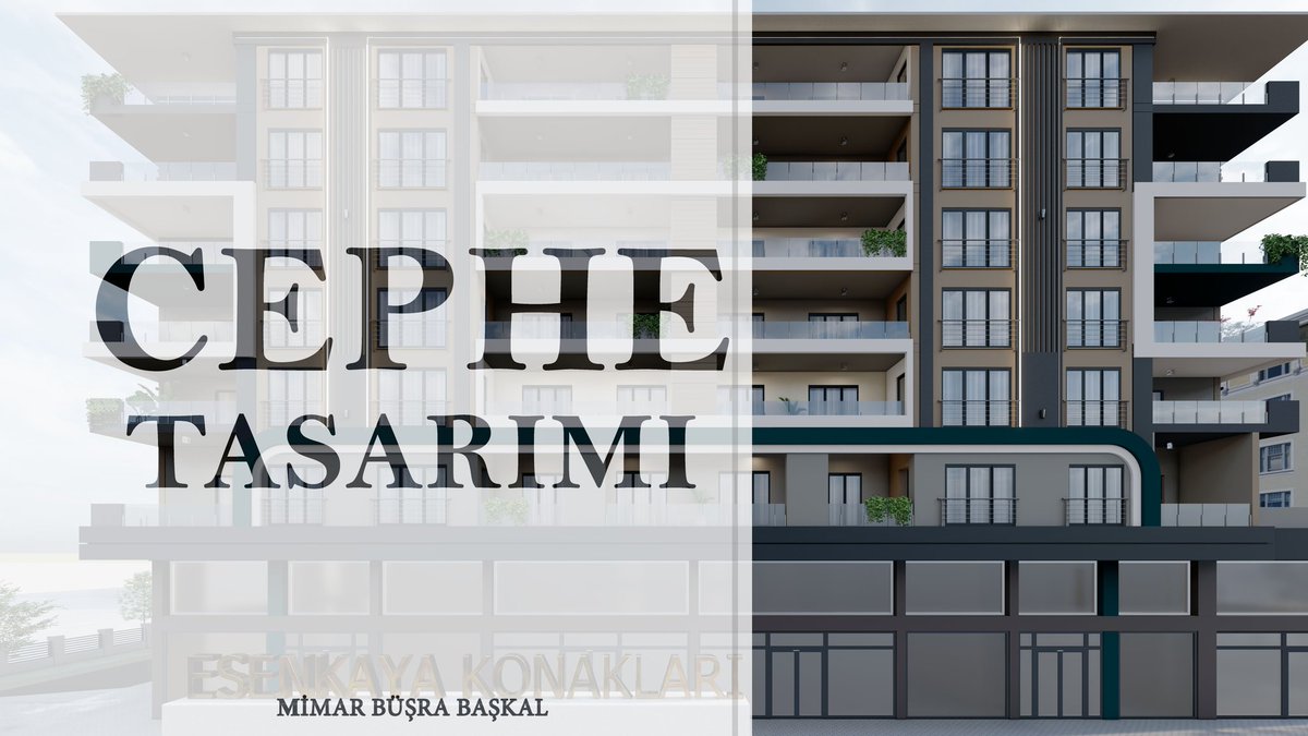 Selamlar herkese, cephe katoloğumuzun kapak sayfası sizlerle 💫

#cephe #cephetasarımı #mimar  #mimarbusrabaskal #mimari #tasarım #mimaritasarım #konut #akıllıbina #toplukonut #ev #konutcephe #müteahhit