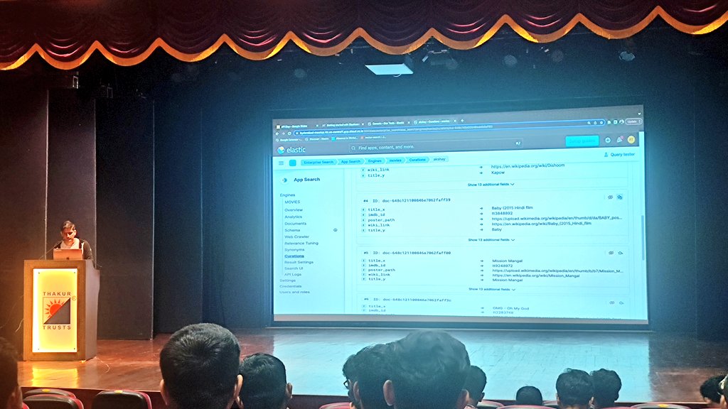 The session on different types of APIs, particularly the @elastic search API by @_ashish_tiwari sir, was incredibly insightful. He demonstrated numerous useful features of Elasticsearch and its diverse use cases at @APIDayMumbai. #letssummit