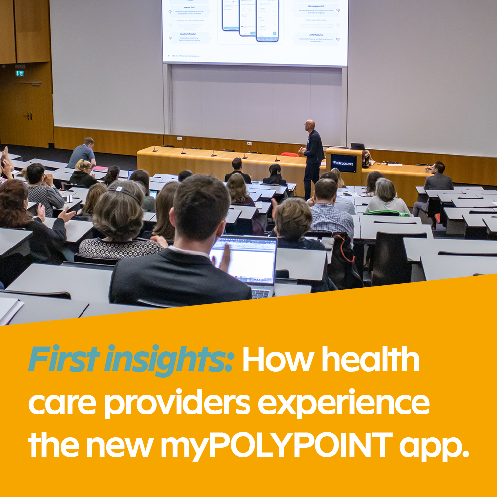 Les représentants du Centre suisse des paraplégiques, Marcel Unterarsinger, et de la Clinique de réhabilitation Schützen, Matthias Meyer, nous ont raconté comment ils expérimentent la participation avec et grâce à myPOLYPOINT en tant qu'utilisateurs. 
bit.ly/3N5ixst