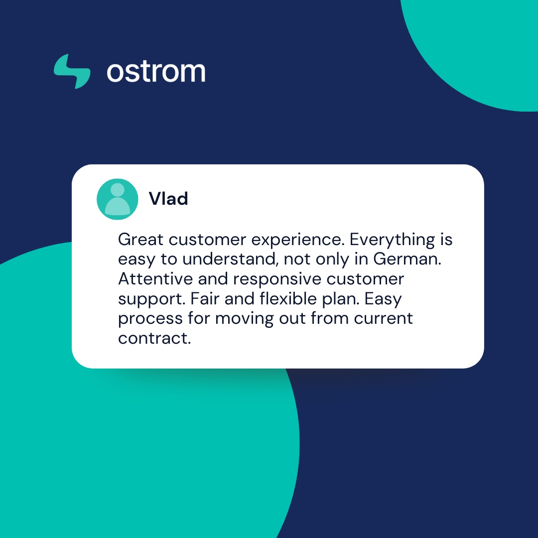 Thank you to Vlad and everyone that has taken time to leave us a review🙏🫶

#stromanbieter #kundenservice #energycompany #lifeingermany