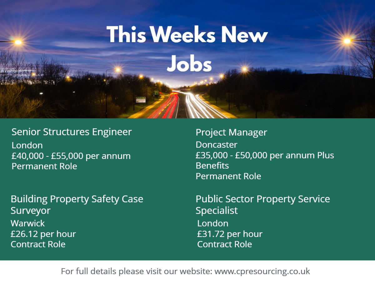Visit our website for all the latest job vacancies cpresourcing.co.uk #Jobs #WarwickJobs #DoncasterJobs #Localgovernment #LocalgovernmantJobs #PermamentJobs #HighwaysJobs #FinanceJobs #InfrastructureJobs #EngineeringJobs #RailJobs #CivilEngineering #Recruitment #ContractJobs