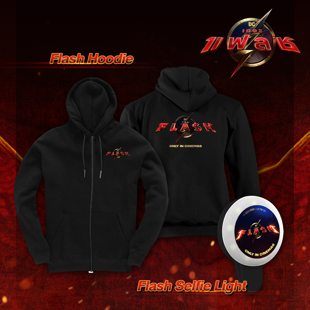 WarnerBrosTH's tweet photo. ร่วมสนุกชิงของพรีเมี่ยม #TheFlashMovie
Hoodie 1 รางวัล, Flash Selfie Light 2 รางวัล
เพียง >Follow @WarnerBrosTH +RT ร่วมสนุกใต้ภาพกิจกรรมนี้ โดยโพสรูปบัตรชมภ.#TheFlash (งดบัตรรอบพิเศษ) "บอกตัวละครที่คุณชื่นชอบในภ.The Flash"+ใส่ #TheFlashTH
ประกาศผล 23 มิ.ย(อย่าลืมเก็บตั๋วไว้) https://t.co/6bjgGMuYhE