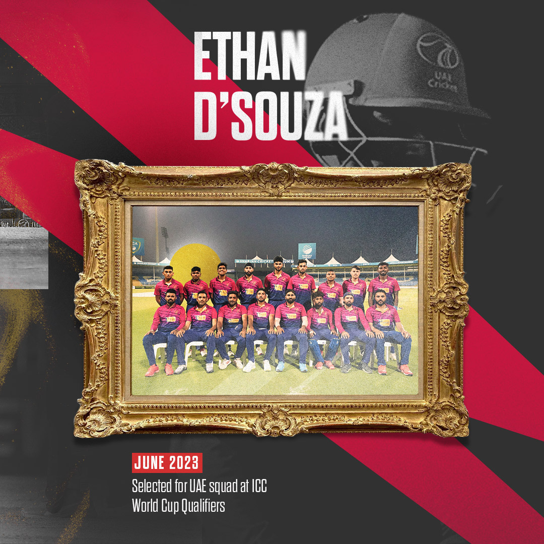 adsportshub's tweet photo. From Grassroots to Glory: A Timeline of @CricketZayed's Ethan D'Souza's rise to the UAE national team ๐โจ
#AbuDhabiSportsHub #Wearezayed #EveryDayIsGameday #InAbuDhabi https://t.co/l0btYCpzd7