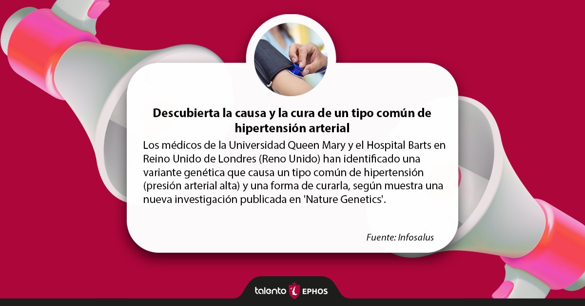 talento_ephos's tweet photo. ¡Feliz viernes! Os dejamos las noticias Healthcare de la semana
#TalentoEPHOS https://t.co/7KtlhxVd19
