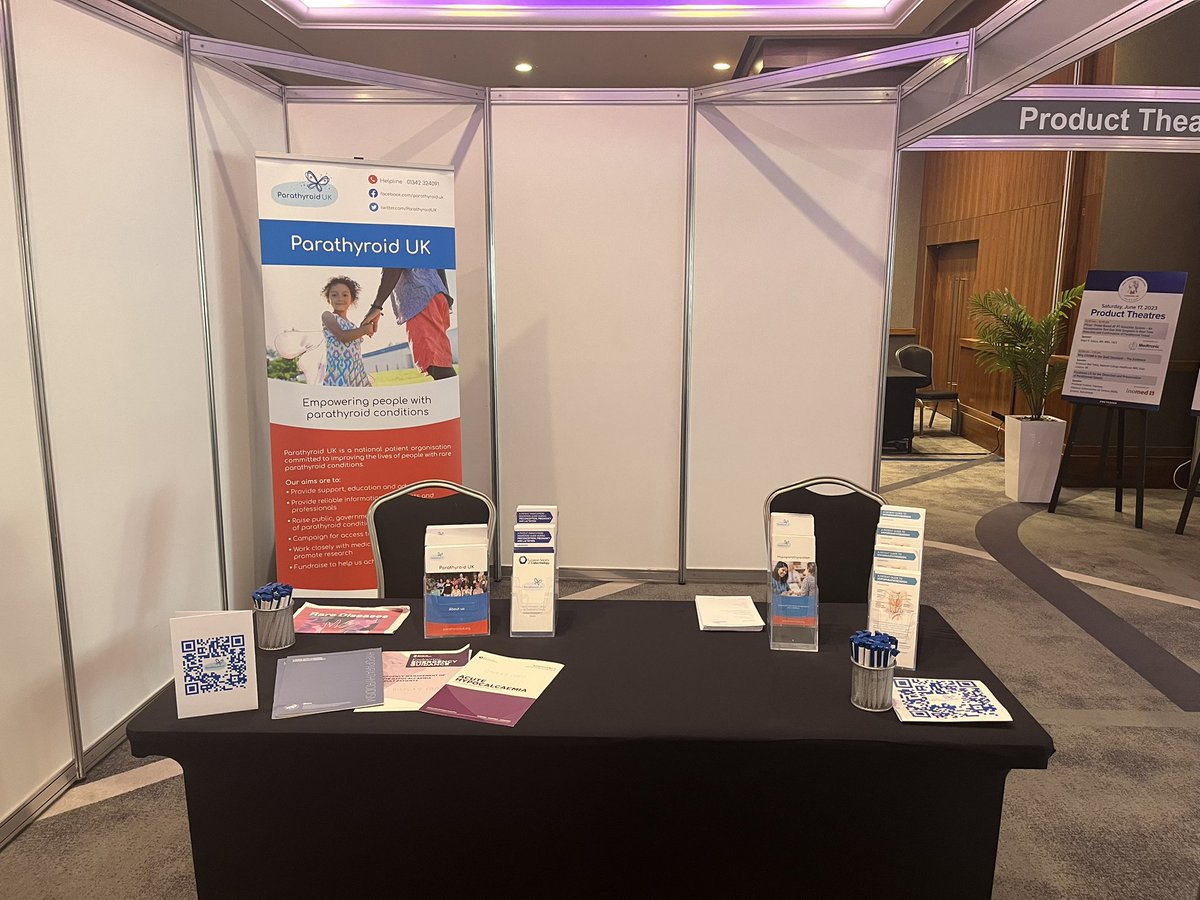lucyweigall's tweet photo. Super excited to be at @ThyroidCongress in London representing @ParathyroidUK 🦋. We’re stand 7 🎉 https://t.co/vQv5xOxC00