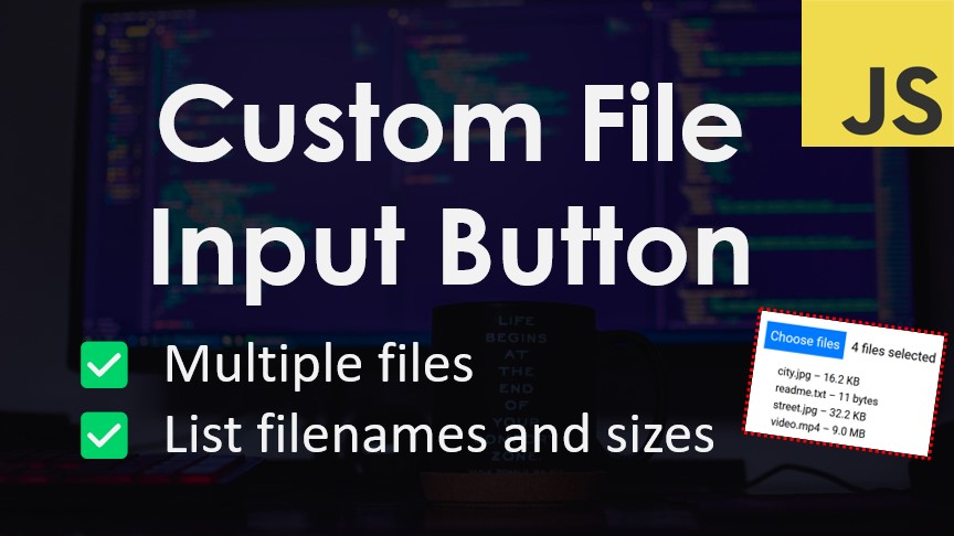 openjavascript's tweet image. New tutorial 🚨
Create a custom file select button and list filenames and sizes 🔍
👉 Learn how on YT: bit.ly/3XdNC1O
#javascript #javascriptdeveloper #webdevelopment #webdev #frontend #coding