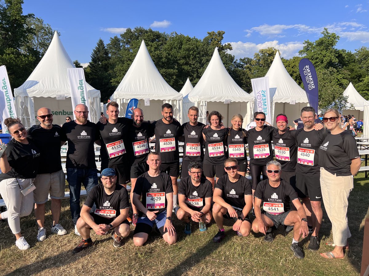 Das #teamETECTURE beim #b2run 2023 in Karlsruhe! 💪