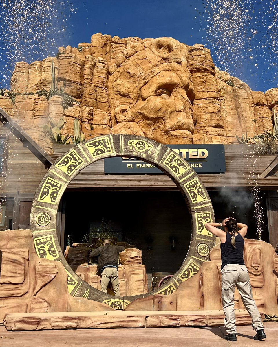 ¡WOW! ¡La puerta se ha abierto y Uncharted: El Enigma de Penitence queda oficialmente inaugurada! 🥳
#UnchartedPortAventura